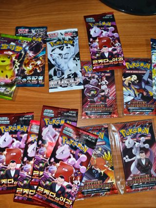 Colección sobres Pokémon 