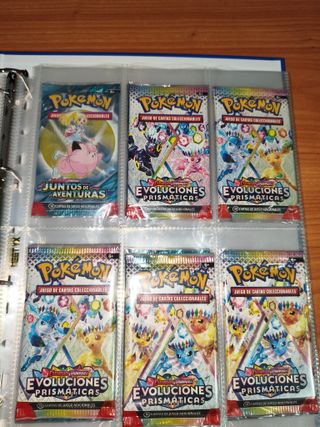 Colección sobres Pokémon 