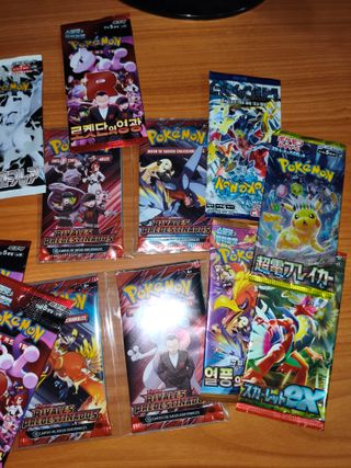 Colección sobres Pokémon 