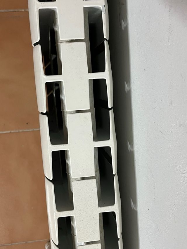 Calefactor Eléctrico Beige/Blanco