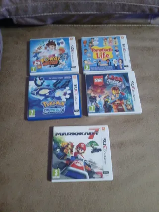 Pack 5 Juegos Nintendo 3DS