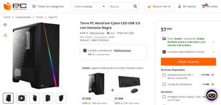 Ordenador GAMING: i5-8500+GTX 1650 OC 4GB GDDR6