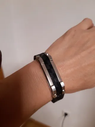 Pulsera Viceroy Plata y Negro