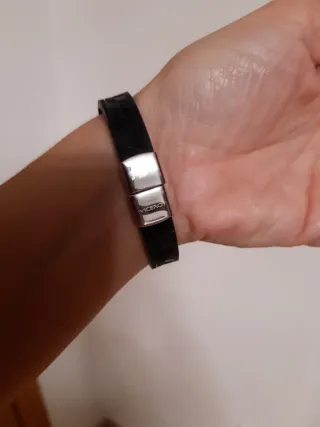 Pulsera Viceroy Plata y Negro