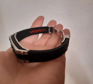 Pulsera Viceroy Plata y Negro