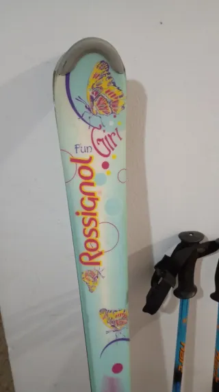 Esquís Rossignol para niña