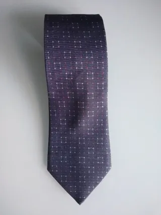Cravatta Corneliani fantasia micro blu