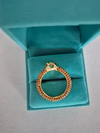 Anillo Kurt Geiger Dorado