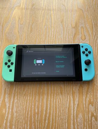 Joycons verdi e blu per Nintendo Switch
