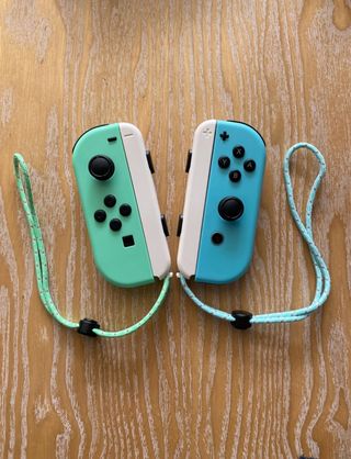 Joycons verdi e blu per Nintendo Switch