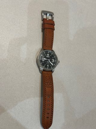 Reloj RSC P-51 Mustang Scat VII Pilot Cuero Marrón