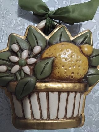 Formella Thun grande limone e fiore