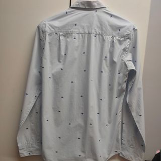 Camisa Springfield Talla S Estampado Azul