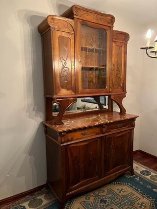 Mueble modernista madera pino melis