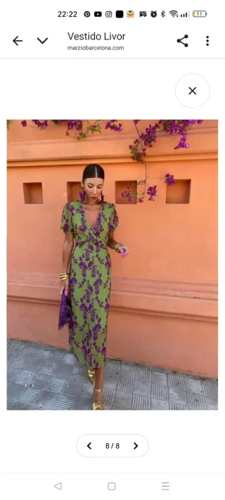 Vestido midi 