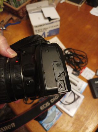 Cámara Canon EOS 450D + Objetivo Tamron 17-50