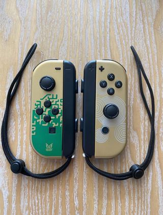 Joycon Zelda oro per Nintendo Switch