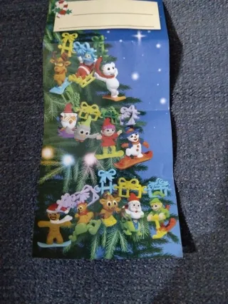 Figuras Kinder Sorpresa Navidad 2025.