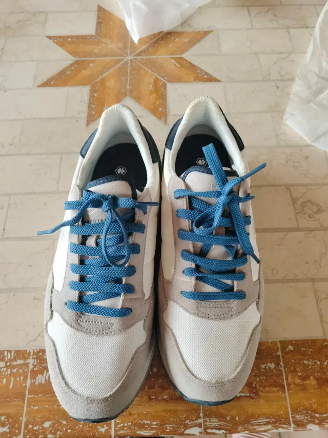 Scarpe Lumberjack grigie e bianche