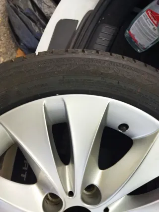Rueda de coche Michelin para BMW X1, llanta.