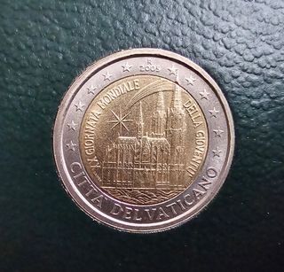 Cartera Vaticano 2005 Moneda 2€ Euros