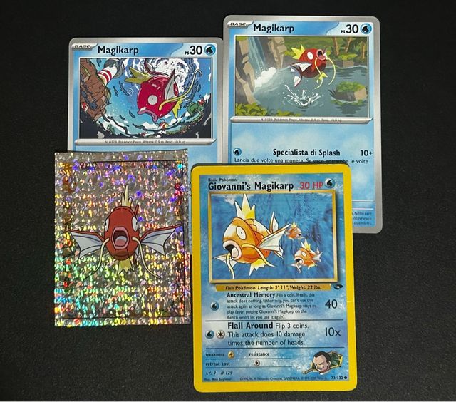Carte Pokémon Magikarp