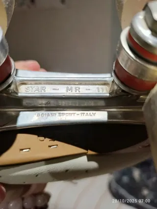 Patines Artísticos Eeda, Esordio. Rodes Giotto.