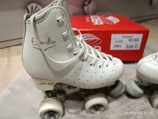 Patines Artísticos Eeda, Esordio. Rodes Giotto.