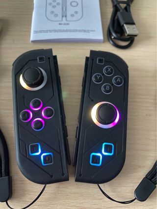 Joycon LED nero per nintendo switch