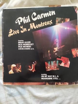 Vinilo Phil Carmen Live In Montreux
