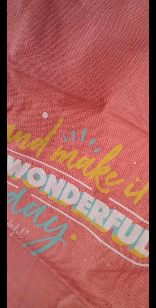 Bolsa de tela Mr. Wonderful Make it a wonderful da