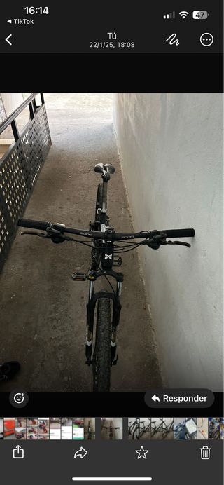 Bicicleta Mítica Negra