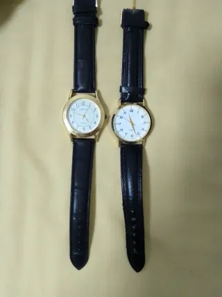 Reloj Geneva Hombre Cuarzo Negro/Dorado