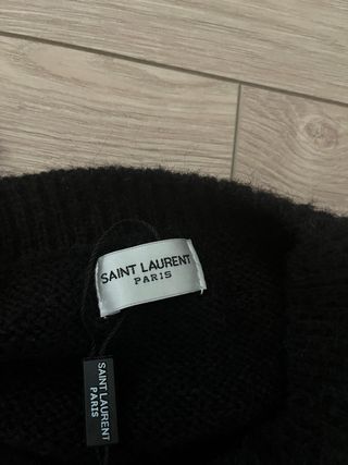 Jersey Saint Laurent Negro