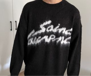 Jersey Saint Laurent Negro