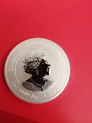 Moneda Plata Isabel II Australia 1oz