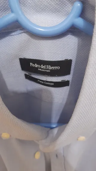 Camisa Pedro del Hierro Azul Talla M