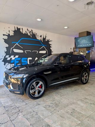 JAGUAR F-PACE 🟢 3.0 TDV6 300cv AWD ACABADO SVR