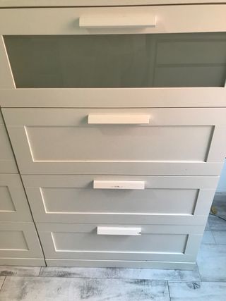 1Cómoda Brimnes Ikea Blanca