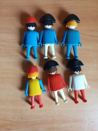 Playmobil lote 6 figuras manos fijas