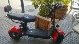 Patineta Eléctrica con Sillín