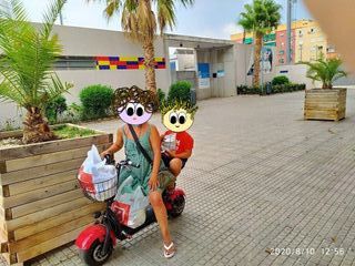 Patineta Eléctrica con Sillín