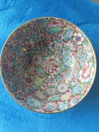 Cuenco porcelana China Rose Medallion Canton