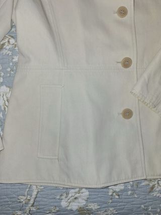 Chaqueta blazer Loewe crema