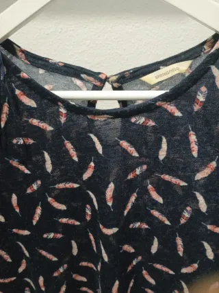 Jersey Springfield Estampado Plumas Talla M