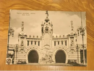 Postal Exposición Milán 1906