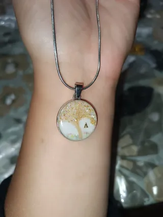 Collana affettiva personalizzata in resina
