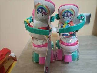 Pattini a rotelle unicorno bambina