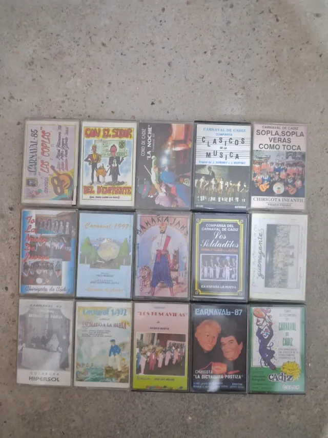 15 Cintas Carnaval de Cádiz