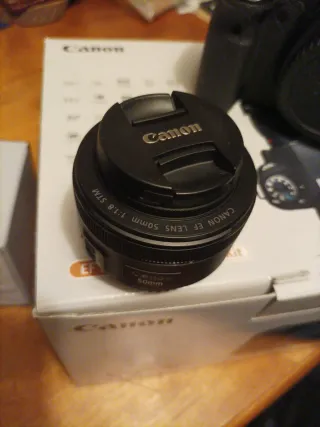 Canon EOS 6D Full Frame Cámara + Objetivo EF 50mm